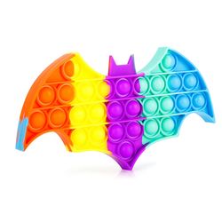 Halloween Rainbow Bat Pop It Sensory Toy