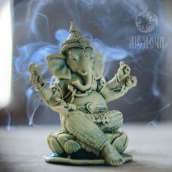 Ganesha mold for candles, resin mold . Ganesh candle