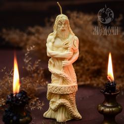 The god Poseidon silicone mold for candles, resin, gypsum. the gods of Olympus