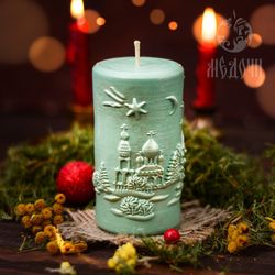 Mold for Candles, Christmas candles, classic cylinder candle