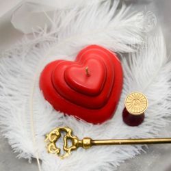 Candle Mold / Resin Mold / Soap Mold : “Heart/ triple heart/ love heart”