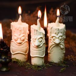 Crazy candles, silicone mold for resin, candles, soap