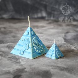 Molds for candles/resin/soap/gypsum “Pyramid”
