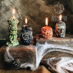 Halloween Molds For Candles, Resin Mold, Soap Molds. Magic Candles