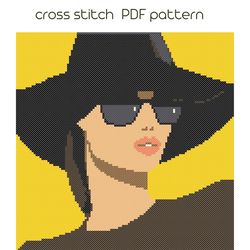 pop art cross stitch, pop art cross stitch pattern, modern cross stich. cross stitch pattern. cross stitch pdf /26/