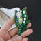 Lily-of-the-Valley-Brooch