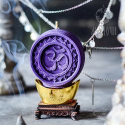 Silicon Mold For Candle &quot; Chakra Sahasrara&quot;