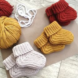 Set HandKnitted Newborn and Preemie Sock Baby vegan socks Gift for new mom Gifts For New Dads Preemie babies socks