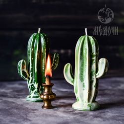 Cactus flower mold, silicone mold cactus, beeswax candle cactus. Mold for candles.