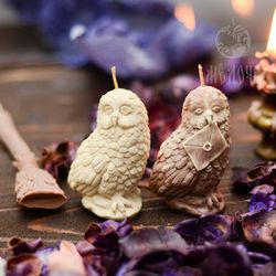 Owl Candle, Silicone Mold For Candles, Soap, Resin