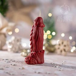 Candle Mold / Resin Mold / Soap Mold : "Draconic dick»