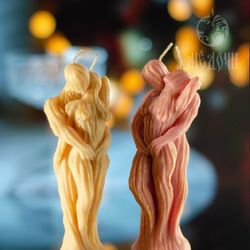 Candle Mold / Resin Mold / Soap Mold : "Lovers"
