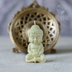 Buddha Xs Size , Silicone Mold For Candles, Resin. Beeswax Candle