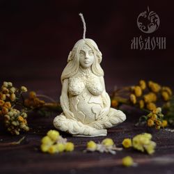 The Millennial Gaia" Silicone mold for candles/resin