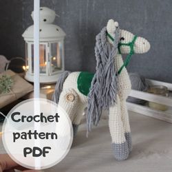 Amigurumi horse, crochet pattern,crochet horse,pattern Horse,crochet toys, crochet pattern horse amigurumi
