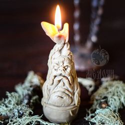 3D Mold silicone "Root of Mandragora ", Beeswax Candle "Mandrake" , Magic Candle
