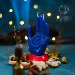 Chakra Adzhna, Silicone Mold For Candles, Resin, Soap. Beeswax Candle Chakras