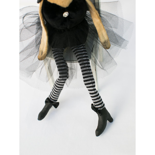 Goth doll , Creepy Doll .