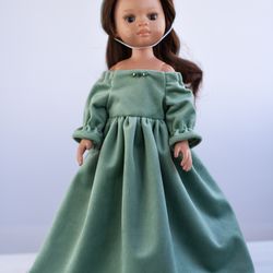 paola reina doll dress, dianna effner little darling clothes, 13 inch doll dress waist 13 - 14,5 cm