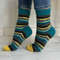 Bright-striped-handmade-knitted-socks-2