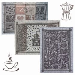 linen towels for the kitchen 19'3 x 27'6 inches include three parts jacquard weaving european quality