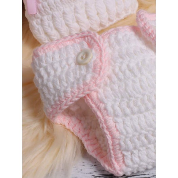 2Pcs Hot Newborn Baby Crochet Knit Costume Shorts Ear Design Hat Photo Photography Prop Outfits (3).jpg