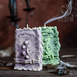 The Book with Teeth- silicone mold for candles/soap/resin/chocolate