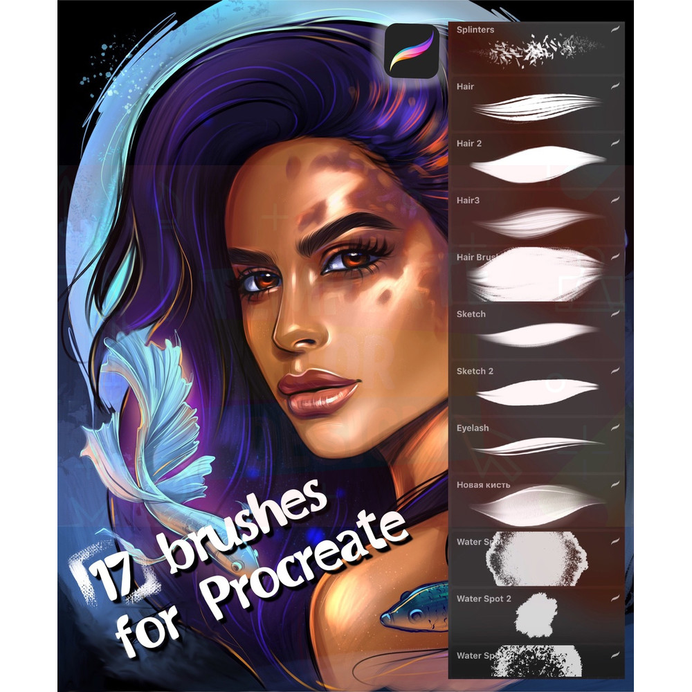 17 cartoon style brushes for Procreate (3).jpg