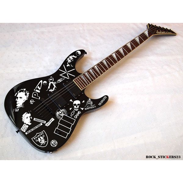 Slayer guitars stickers decal.png