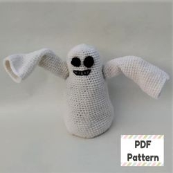 Crochet ghost pattern, Halloween amigurumi pattern, Halloween crochet pattern, Ghost crochet pattern, Boo amigurumi