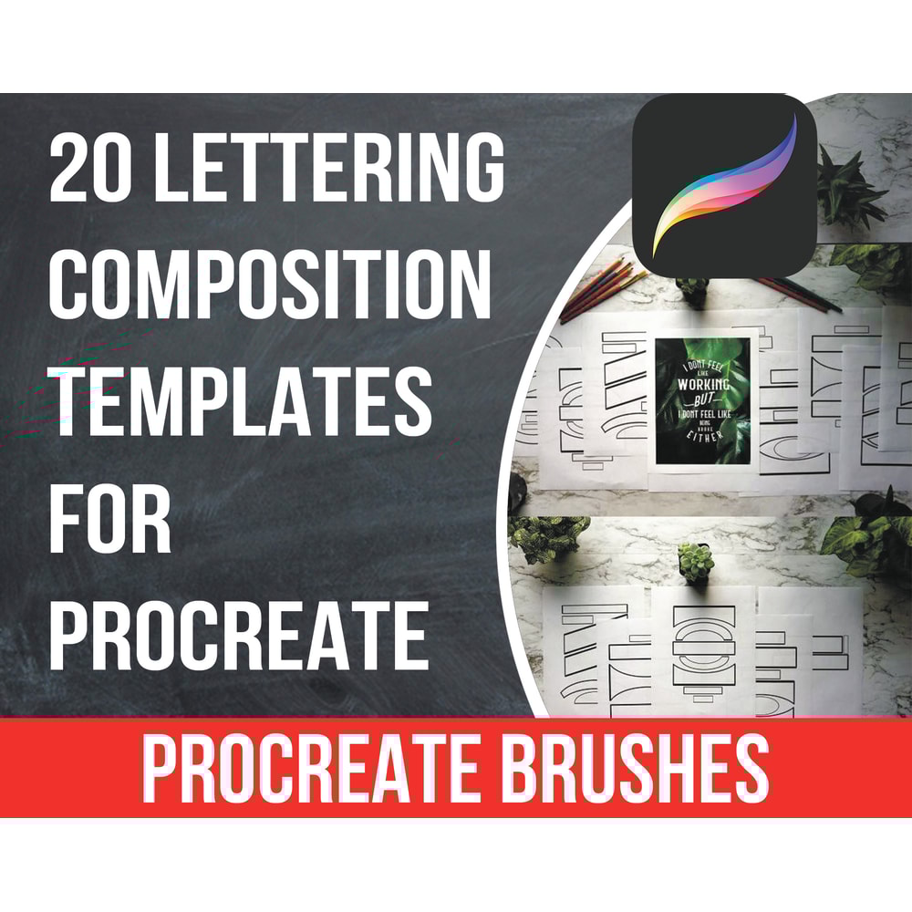 20 Lettering Composition Templates Procreate (1).jpg