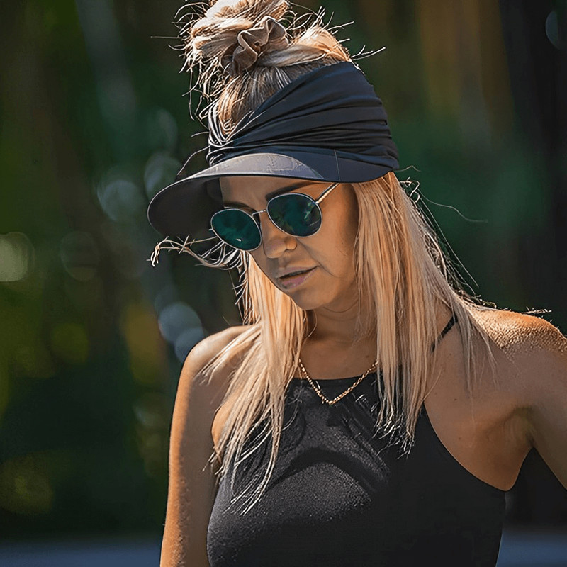 Trendy and functional outdoor hats for active women