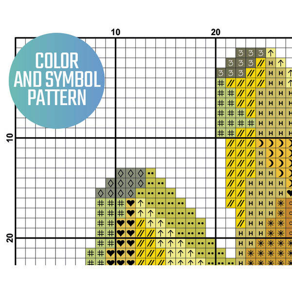 Geomitric Bananas Symbol Color Chart.jpg