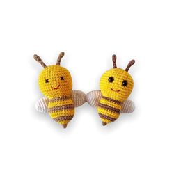 Crochet bee pattern, Amigurumi pattern, Crochet patterns
