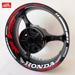 CBR 954rr wheel decals Honda CBR rim tape stripes cbr954rr motorcycle stickers vinyl wheel decal