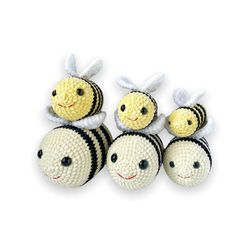 Crochet bee pattern, Amigurumi pattern, Crochet patterns
