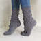 Warm-wool-grey-handmade-socks-2