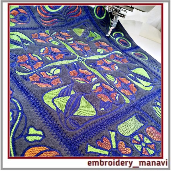 Ith Patterns ITH Set with flowers. Machine Embroidery Designs In the hoop - Inspire ...