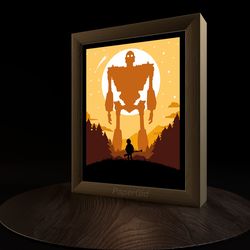 the iron giant light box template, paper cut template light box, diy