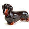 Longhaired Dachshund statuette