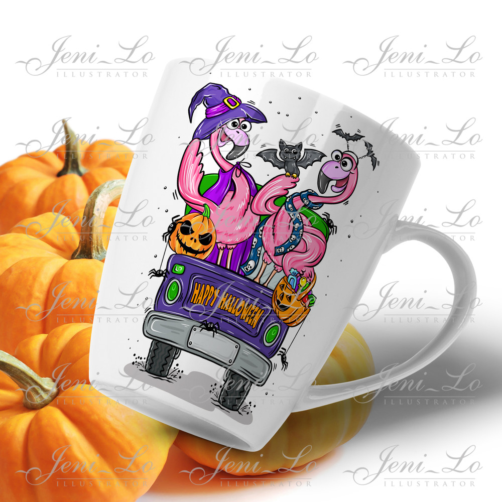 ВИЗУАЛ 2 Flamingo Car Halloween.jpg