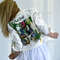 hand painted women jacket-jean jacket-denim jacket-girl fabric clothing-designer art-wearable art-custom clothes 2.jpg