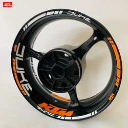 KTM DUKE wheel stickers motorcycle rim tape wheel decals stripes
