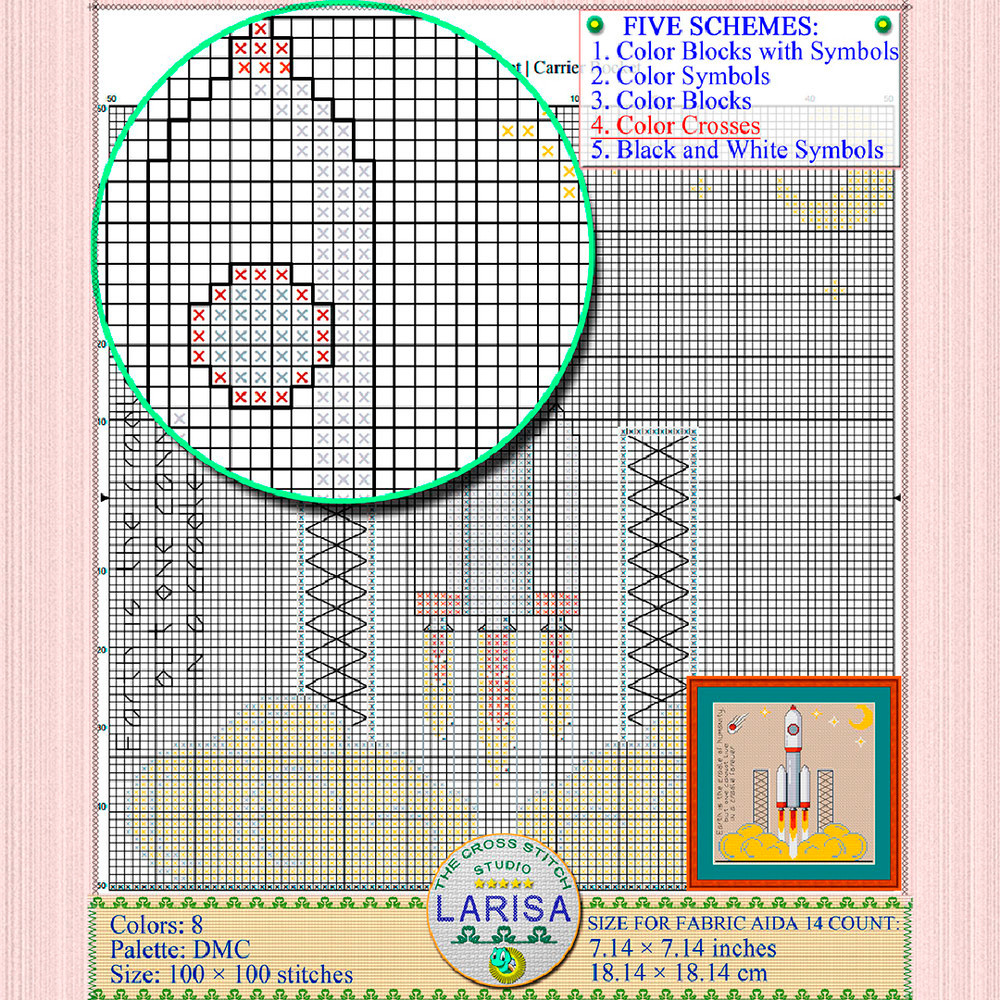 Carrier Rocket pattern