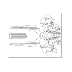 Polaris Titan Snowmobile Graphic Vector Template