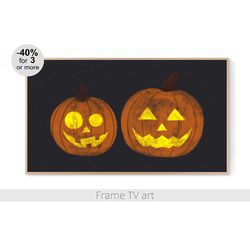 Frame Tv art Pumpkin, Samsung Frame TV Art Halloween, Frame Art Tv fall autumn, Frame TV Art Digital Download 4K | 567