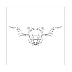 brp can am maverick 1000r x ds 1000 turbo 2015 utv graphic vector template