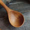 Handmade wooden coffee scoop from apricot wood - 03