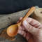 Handmade wooden coffee scoop from apricot wood - 07