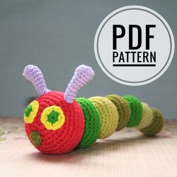 Crochet Pattern Caterpillar PDF